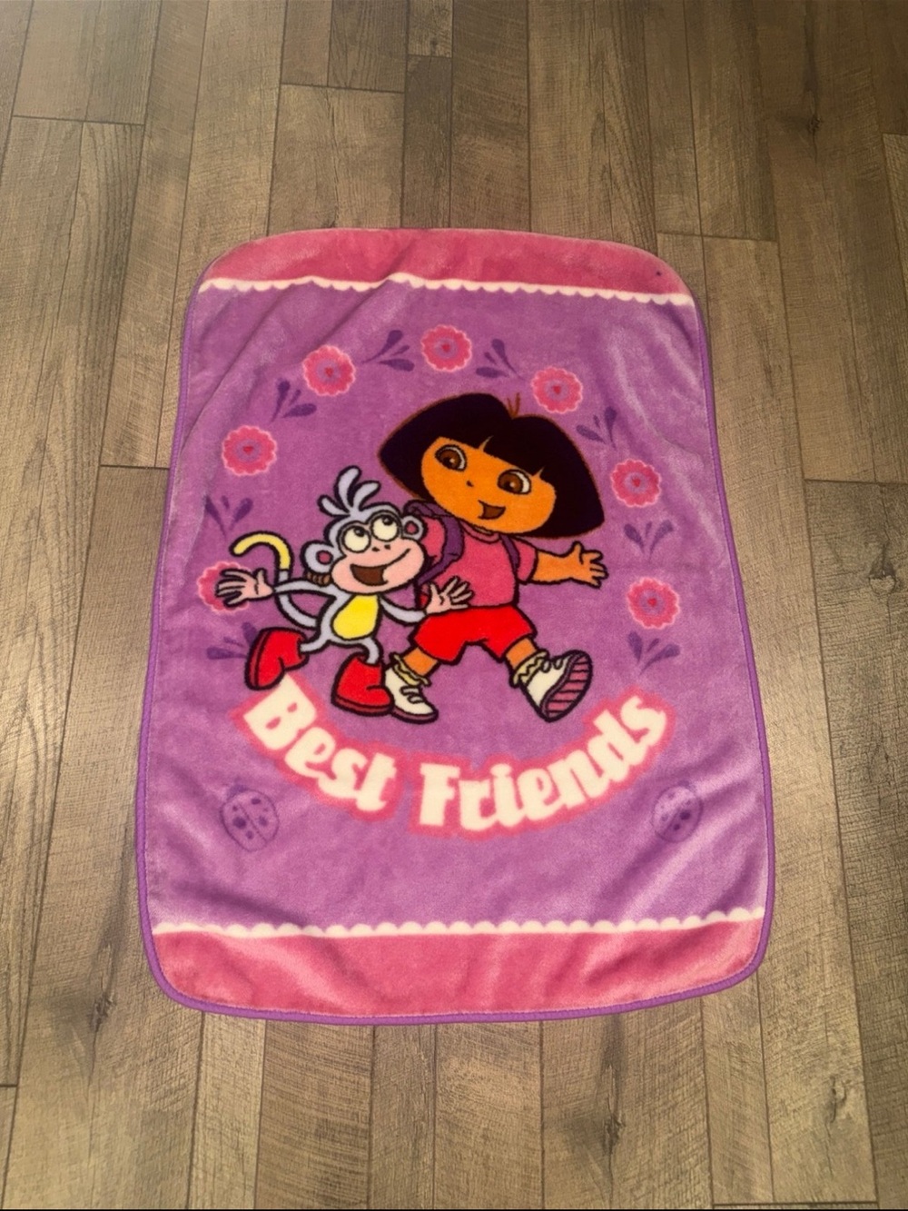 Dora the Explorer "Best Friends" Blanket